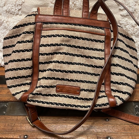 Lucky Brand canvas backpack - Picture 4 of 9